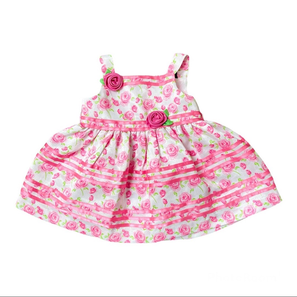 Cinderella 6-9 month formal floral dress, buy 3 items receive 10% off
